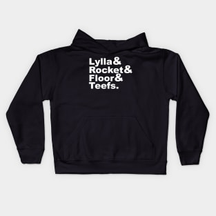 Lylla & Rocket & Floor & Teefs Kids Hoodie